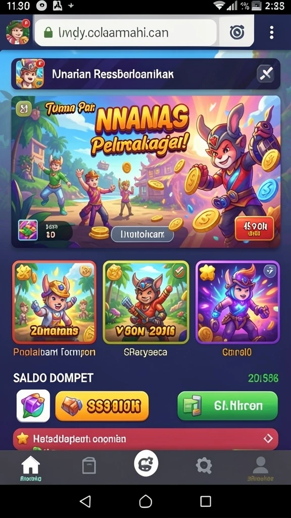 Screenshot putarmega nomor 1